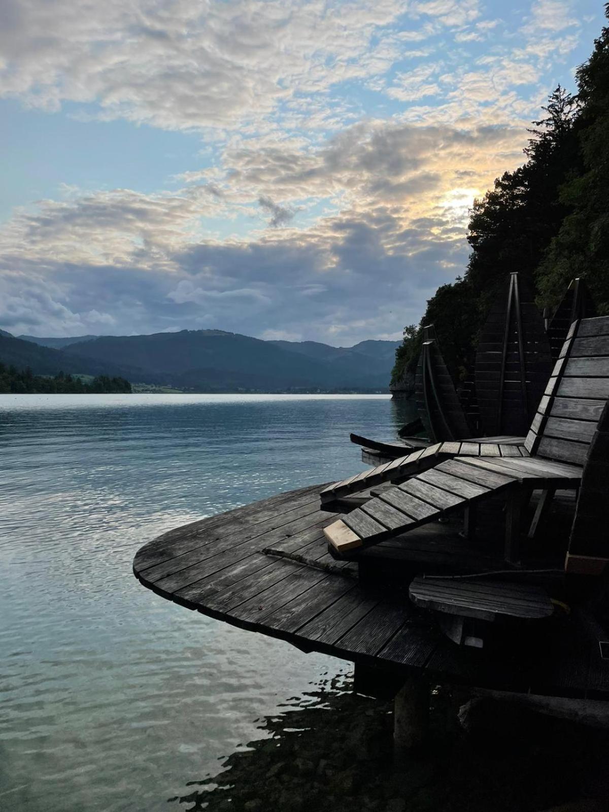 Wolfgangsee Ferienappartement „Almliebe“ Strobl Εξωτερικό φωτογραφία