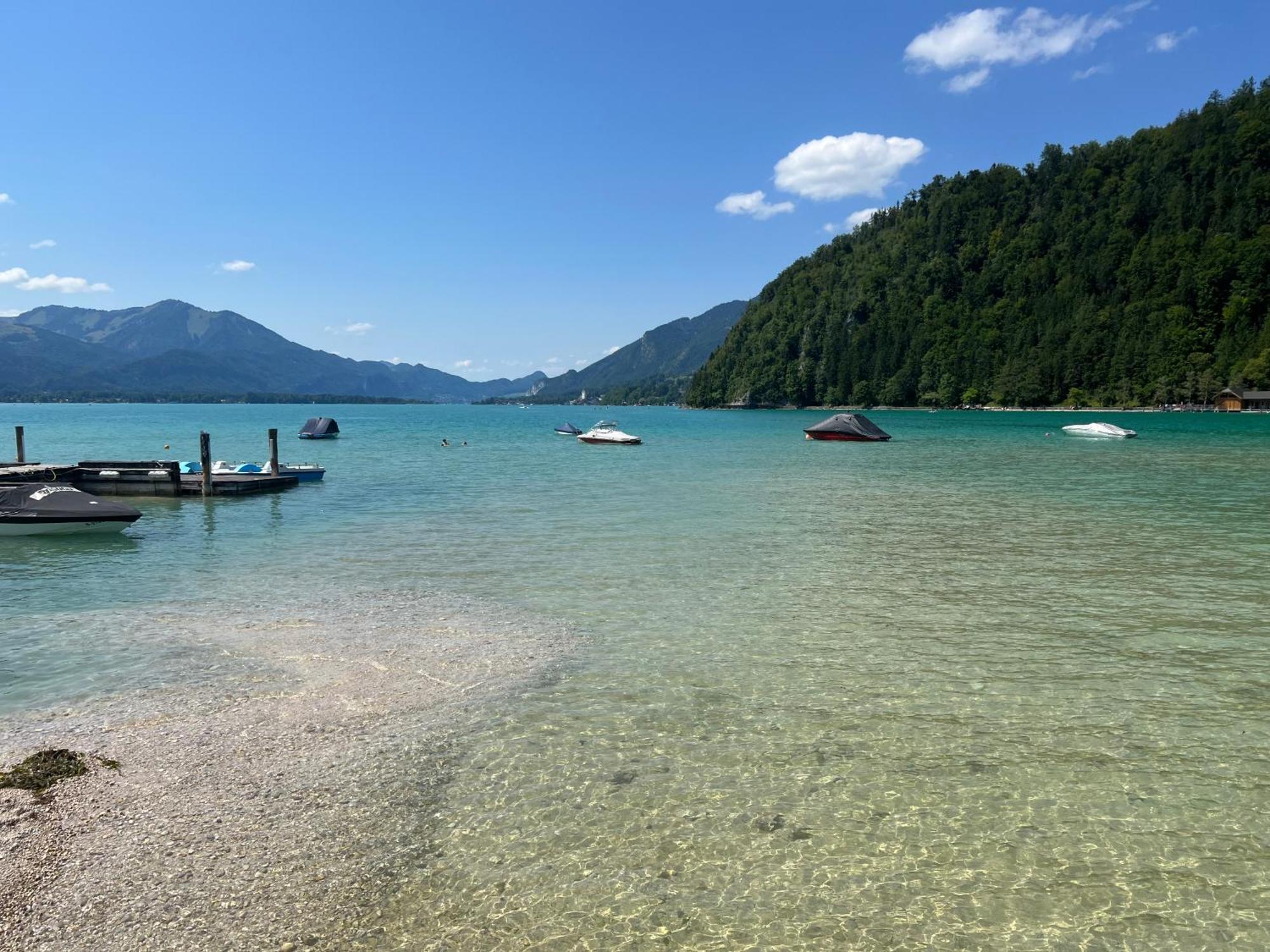 Wolfgangsee Ferienappartement „Almliebe“ Strobl Εξωτερικό φωτογραφία